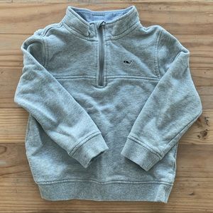 Kids half zip Vineyard vines sweater